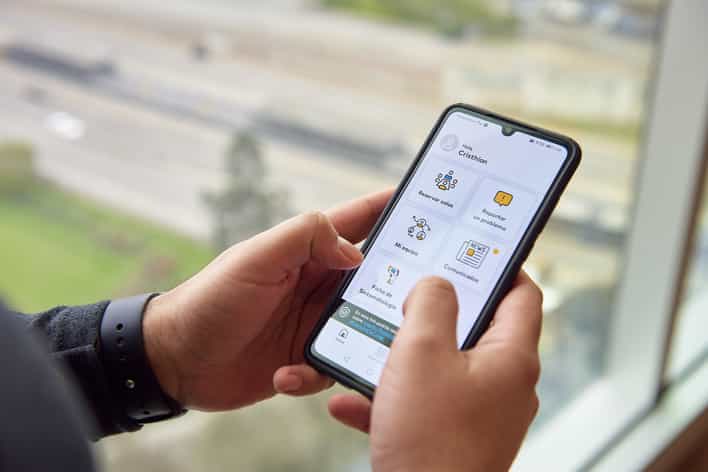 app de comunal para reservar salas